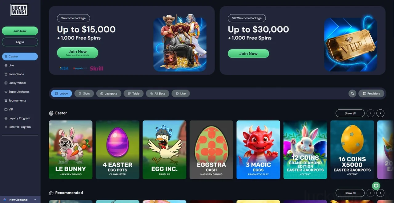 Luckywins Casino Casino