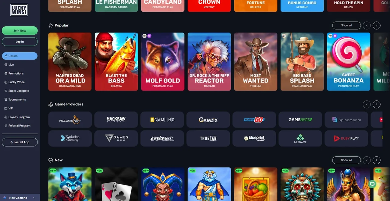 Luckywins Casino Casino